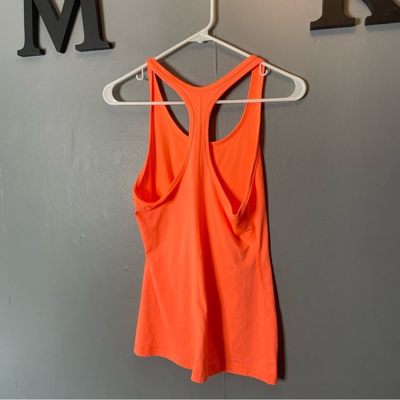Nike Women's Orange Racerback Tank Top size medium - Picture 5 of 8
